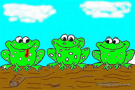 Speckled frogs - Digital